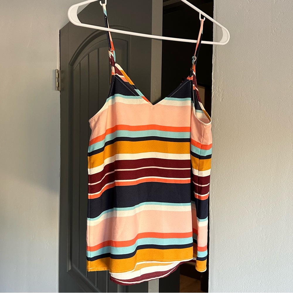 Striped Halogen tank